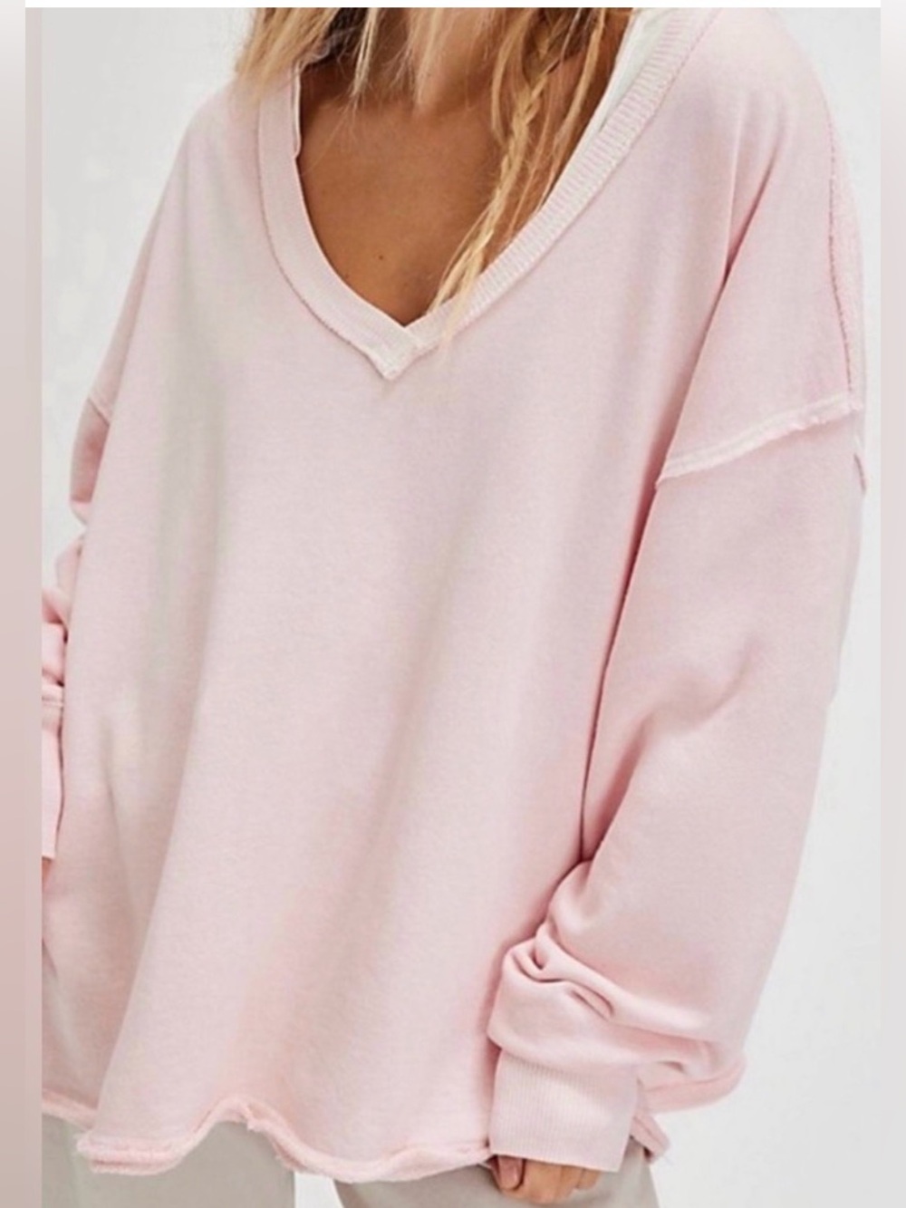 We The Free Venice V-neck sweatshirt - Size XS. NWT